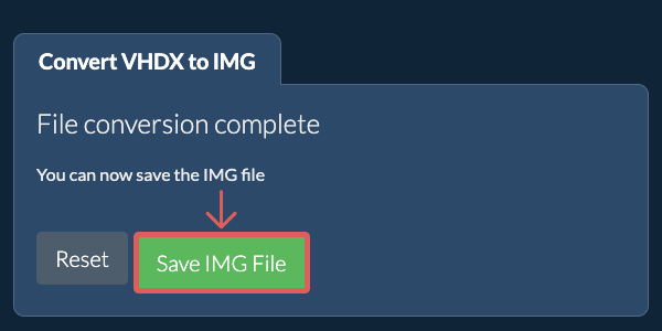 Save IMG File