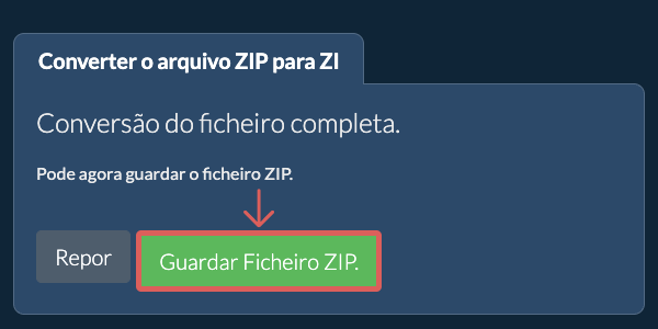 Converter em ZI