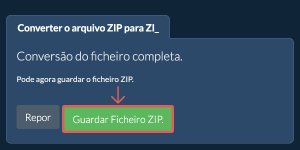 Converter em ZI_