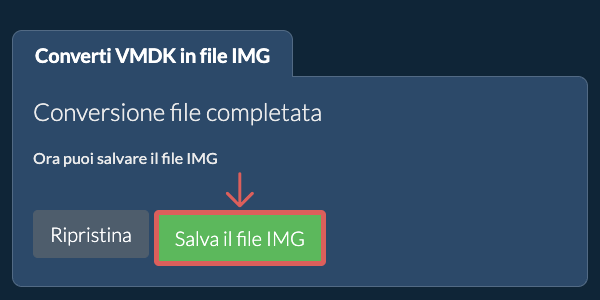 Salva file IMG