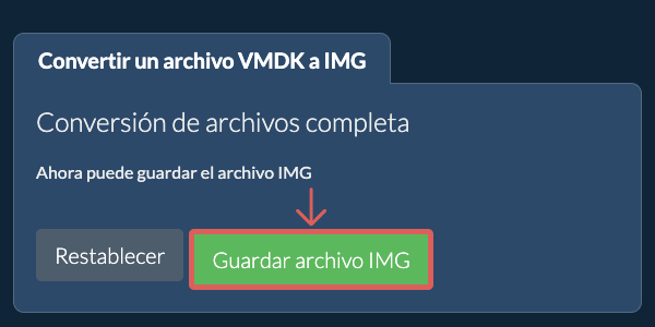 Guardar archivo IMG