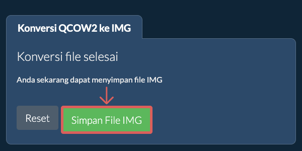 Simpan File IMG