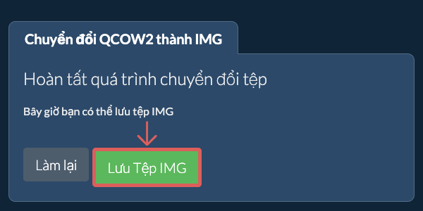 Lưu tệp IMG