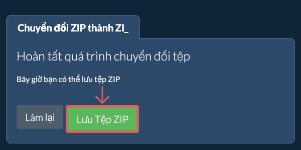 Chuyển đổi thành ZI_