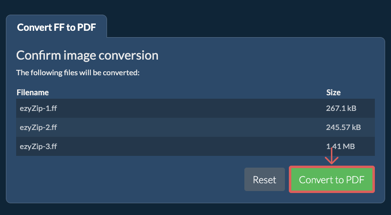 Convert to PDF