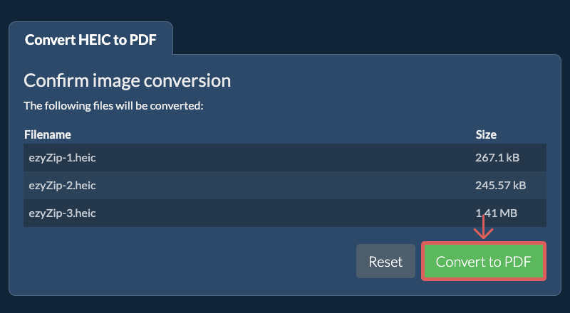 Convert to PDF