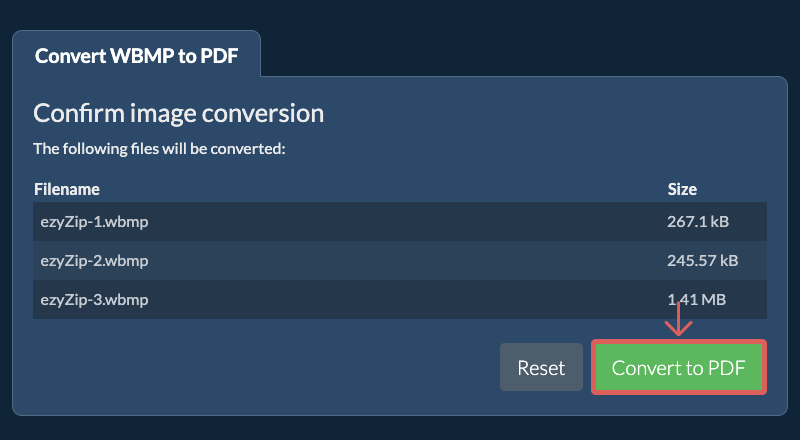 Convert to PDF