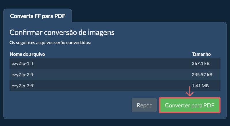 Converter para PDF
