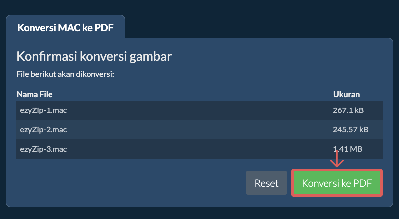Konversi ke PDF