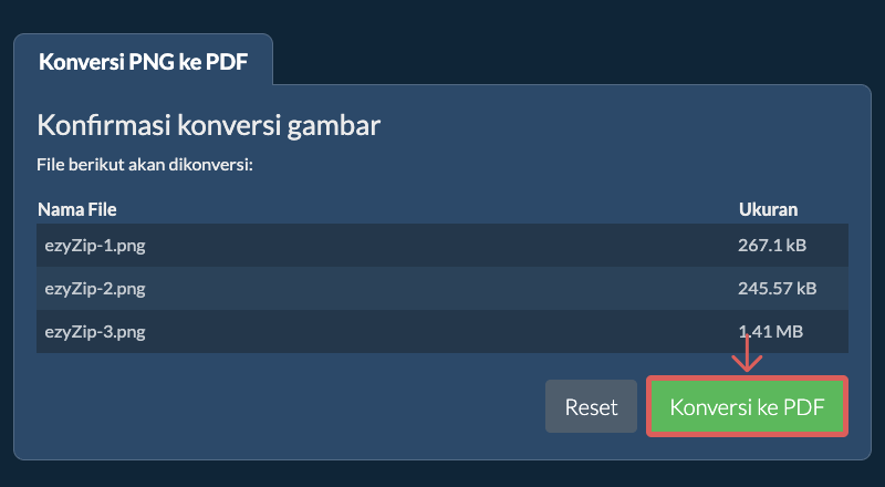 Konversi ke PDF