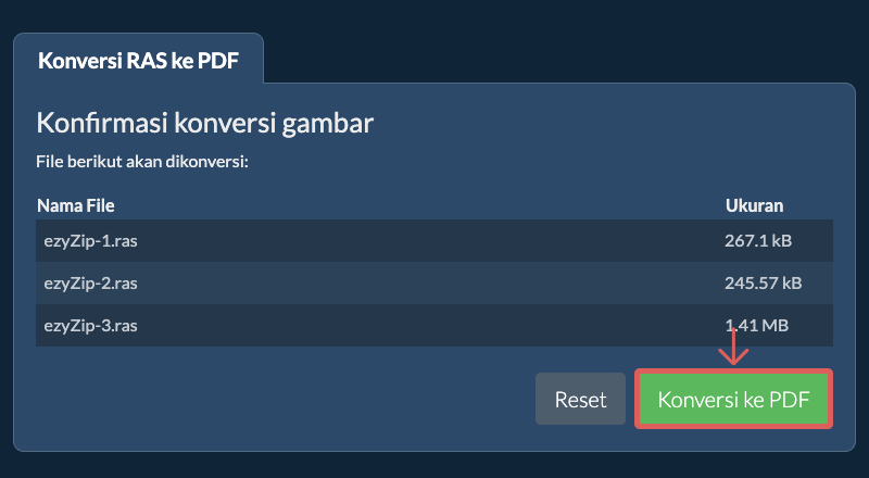 Konversi ke PDF