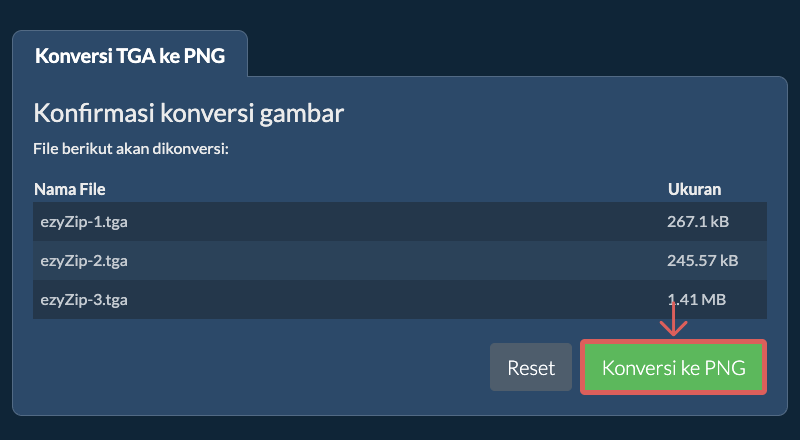 Konversi ke PNG