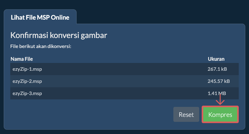 Konversi ke PNG