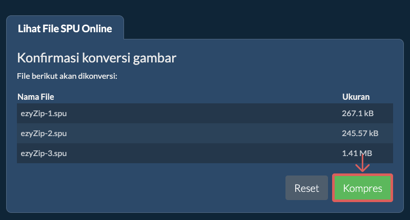 Konversi ke PNG