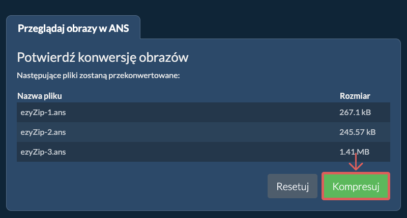 Konwertuj na PNG