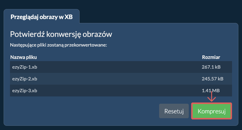 Konwertuj na PNG