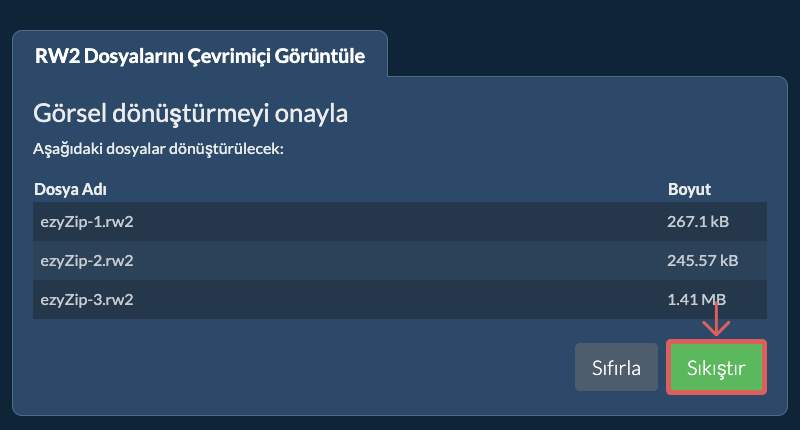 PNG Formatına Dönüştür