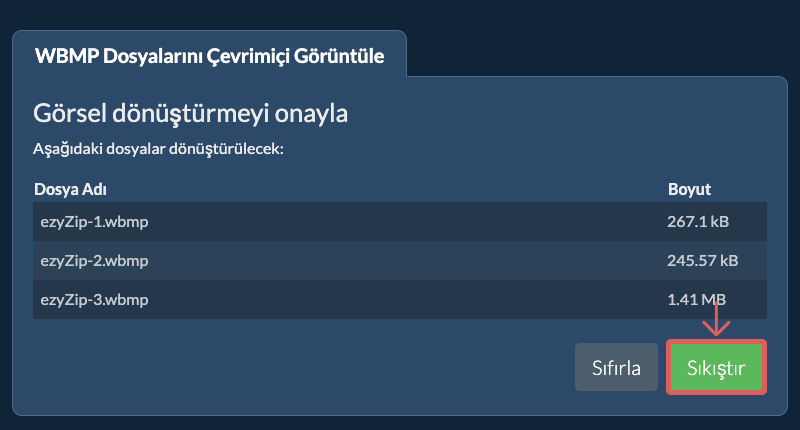 PNG Formatına Dönüştür