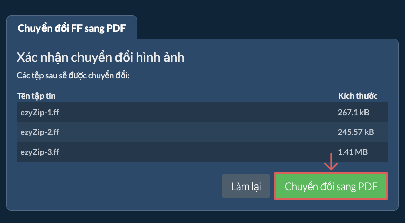 Chuyển đổi sang PDF