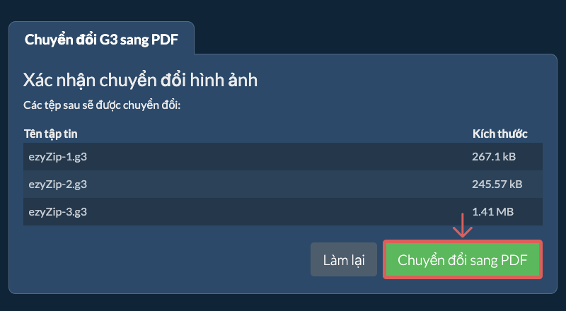 Chuyển đổi sang PDF