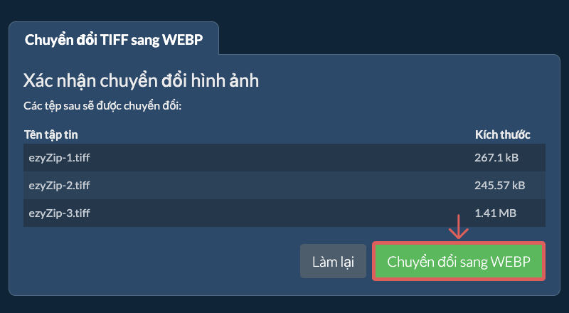 Chuyển đổi sang WEBP