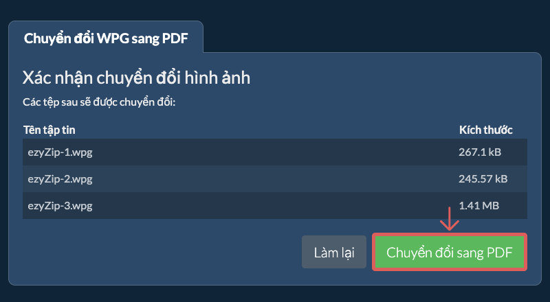 Chuyển đổi sang PDF