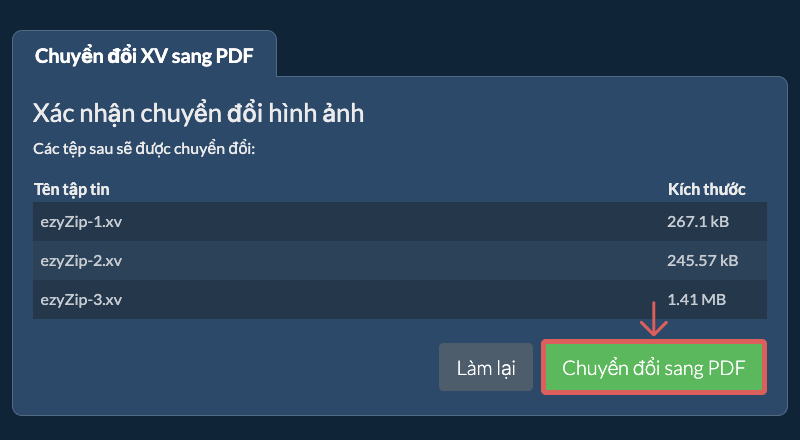 Chuyển đổi sang PDF