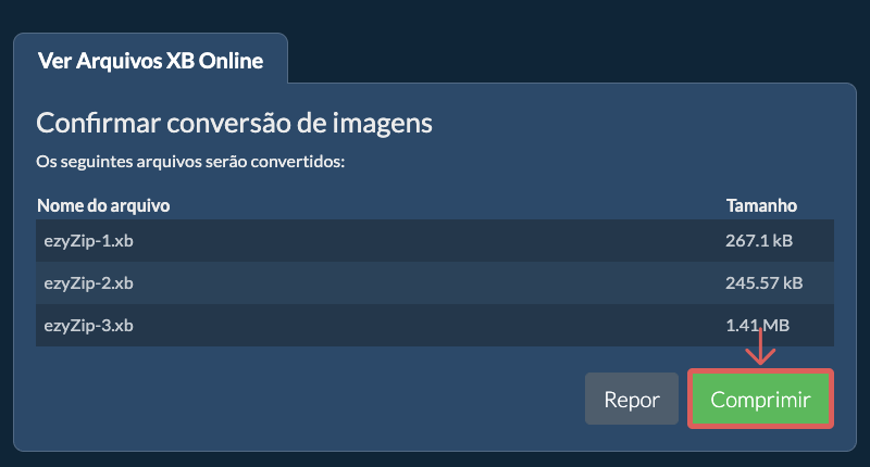 Converter para PNG