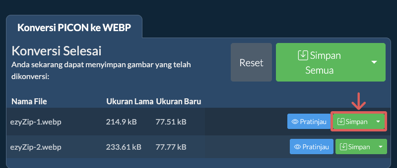 Simpan