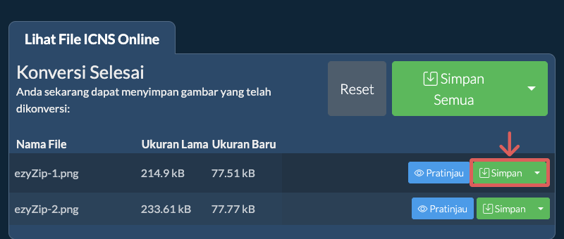 Simpan