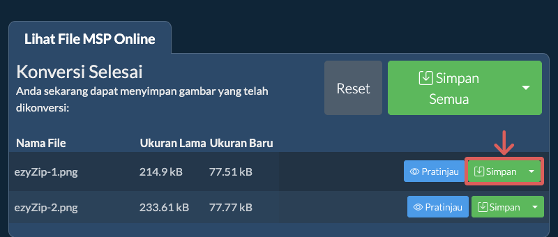 Simpan