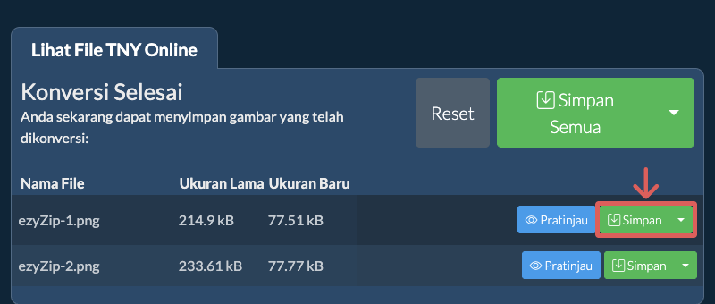 Simpan