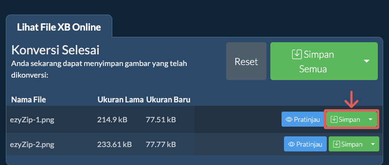 Simpan