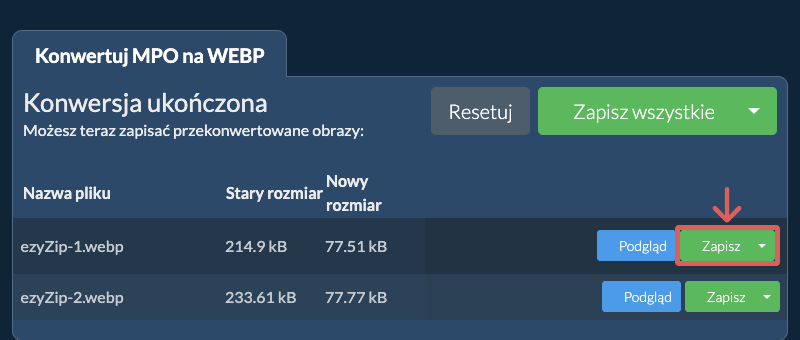 Zapisz