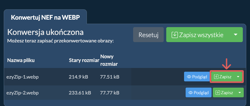 Zapisz