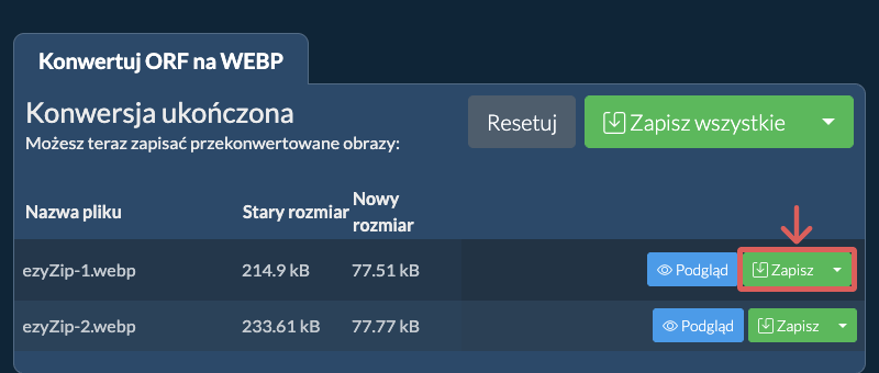 Zapisz