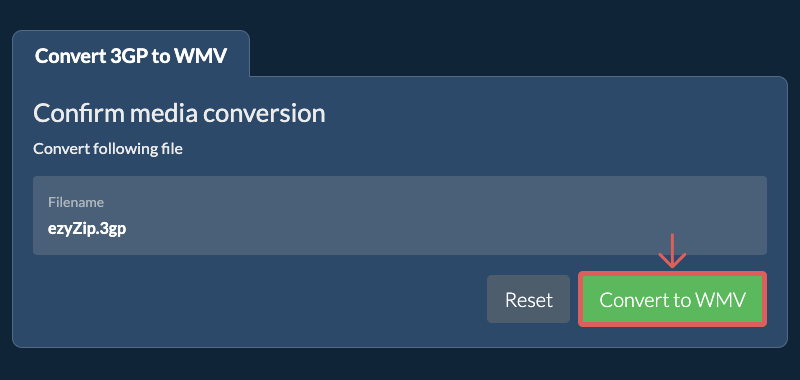 Convert to WMV