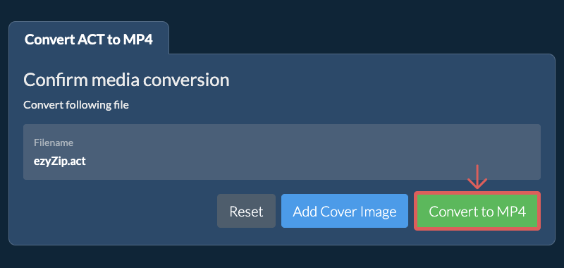 Convert to MP4 Convert to MP4