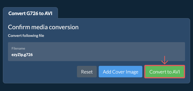 Convert to AVI Convert to AVI
