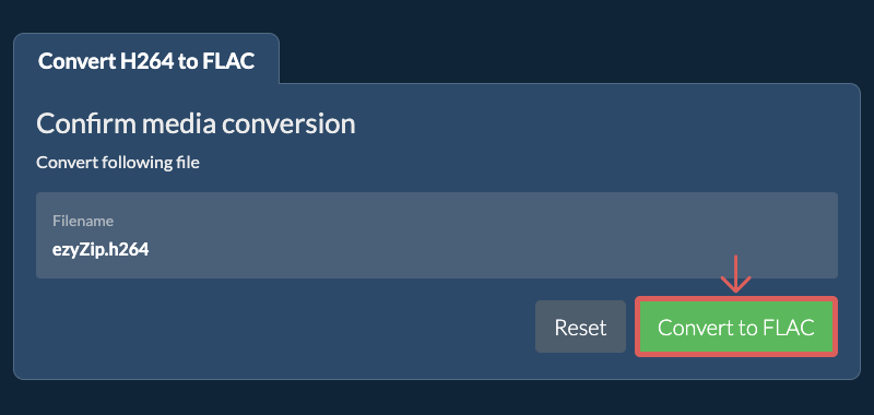 Convert to FLAC