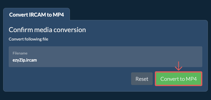 Convert to MP4