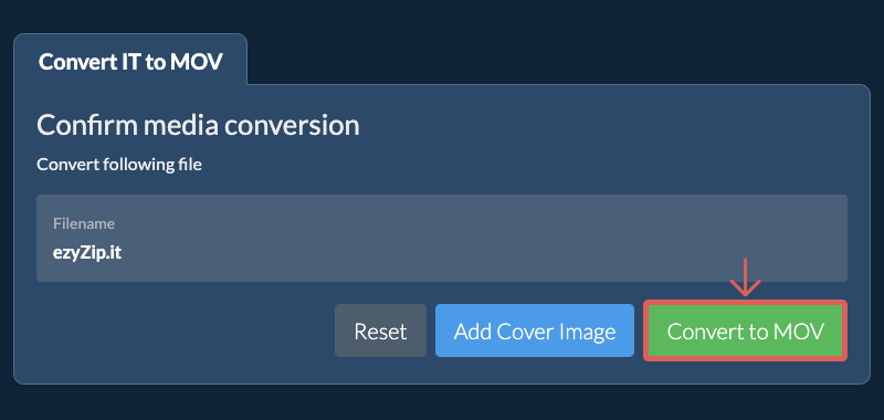 Convert to MOV
