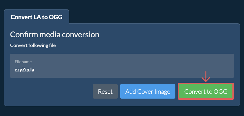 Convert to OGG Convert to OGG