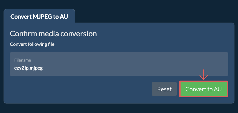 Convert to AU