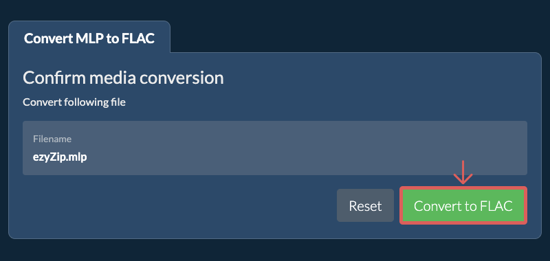 Convert to FLAC Convert to FLAC