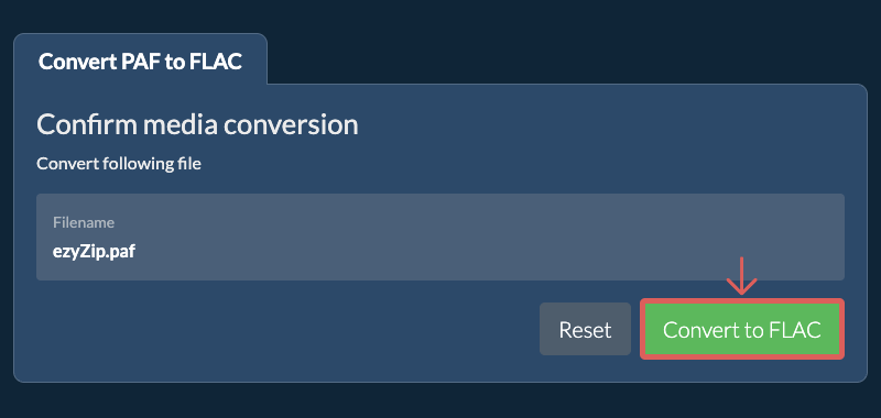 Convert to FLAC Convert to FLAC