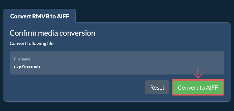 Convert to AIFF Convert to AIFF