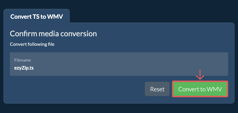 Convert to WMV