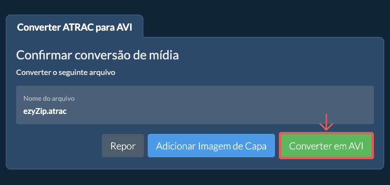 Converter em AVI