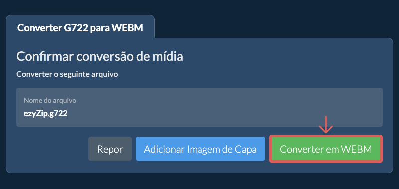 Converter em WEBM Converter em WEBM